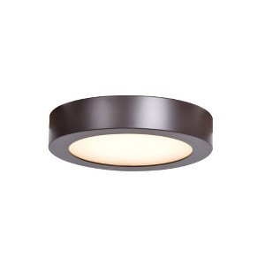 Access Lighting Strike 2.0 1 - Light Flush Mount in  Bronze - 1 of 2