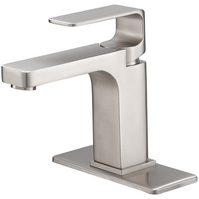 BWE Single Hole Single-Handle Bathroom Faucet
