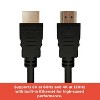 RadioShack HDMI 2.1 Male to Male Round 8K Ethernet cable 6 FT 1503285 - 2 of 3