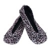 CTM Women's Satin Ballerina Slipper House Shoe - 2 of 4