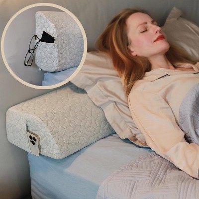 FeelAtHome Headboard Wedge Pillow - Gap Pillow for Sleep Number Bed, Mattress Gap Filler for Comfort