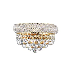 CWI Lighting Empire 2 Light Wall Sconce With Gold Finish - 1 of 4