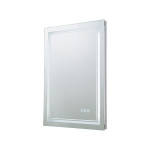 C Cattleya Rectangular Frameless Anti-Fog Color Changing Dimmable LED Bathroom Vanity Mirror Light - 1 of 4