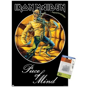 Trends International Iron Maiden - Piece Of Mind Circle Unframed Wall Poster Prints - 1 of 4