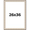PosterPalooza | Contemporary Silver Picture Frame - UV Acrylic, Foam Board Backing, Hanging Hardware - 2 of 4