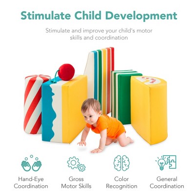 Colorful Soft Foam Climb & Crawl Playset for Kids