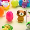 Joyfy 12pcs Prefilled Easter Eggs with Finger Puppet Toys, Plastic Easter Eggs with Surprise Toys for Easter Basket Stuffers and Theme Party Favors - 3 of 4