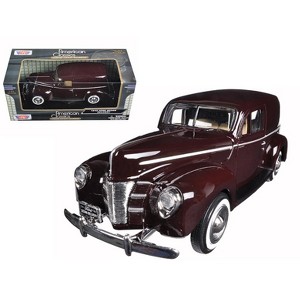 1940 Ford Sedan Delivery Brown 1/24 Diecast Model Car by Motormax - 1 of 3