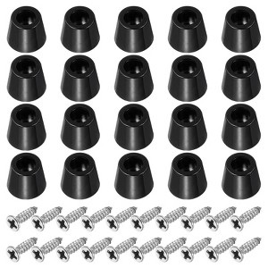 Unique Bargains Non Slip Rubber Durable Corrosion Resistant Furniture Pads 20 Pcs - 1 of 4