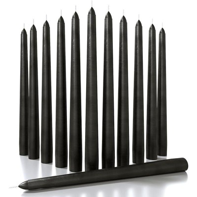 10 inch Taper Candles Set of 12 - Tall Candles Unscented - Tapered Candle Sticks