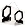 JCS Wildlife Geometric Hanging Bird Feeder Holds 3 Cups - image 3 of 4