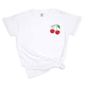 Simply Sage Market Mama Cherries  Garment Dyed Tee - 1 of 4