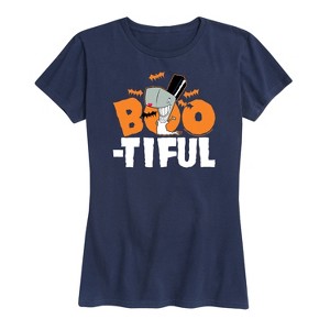 Women's - SpongeBob SquarePants - Boo-tiful Short Sleeve Graphic T-Shirt - 1 of 4