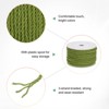 Unique Bargains Soft Polyester Twisted Silk Decorative Craft Cord Trim Cord Rope 22 Yards 1 Pc - 2 of 4