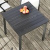 Resenkos 5 Pieces Outdoor Dining Set, Wicker Rattan Patio Furniture Set, Cushions, Beige - 4 of 4