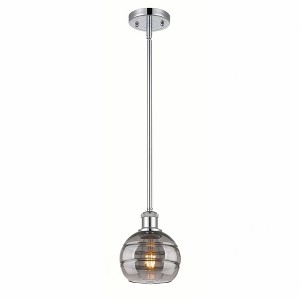 Rochester - 1 Light Stem Hung Mini Pendant In Industrial Style-7.88 Inches Tall and 5.88 Inches Wide - 1 of 1