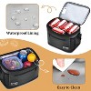 Tirrinia Lunch Bag for Mens Womens Kids, Insulated Leakproof Reusable Lunch Cooler Tote Bag, Portable Lunch Bags for Office School Picnic Camping - 3 of 4