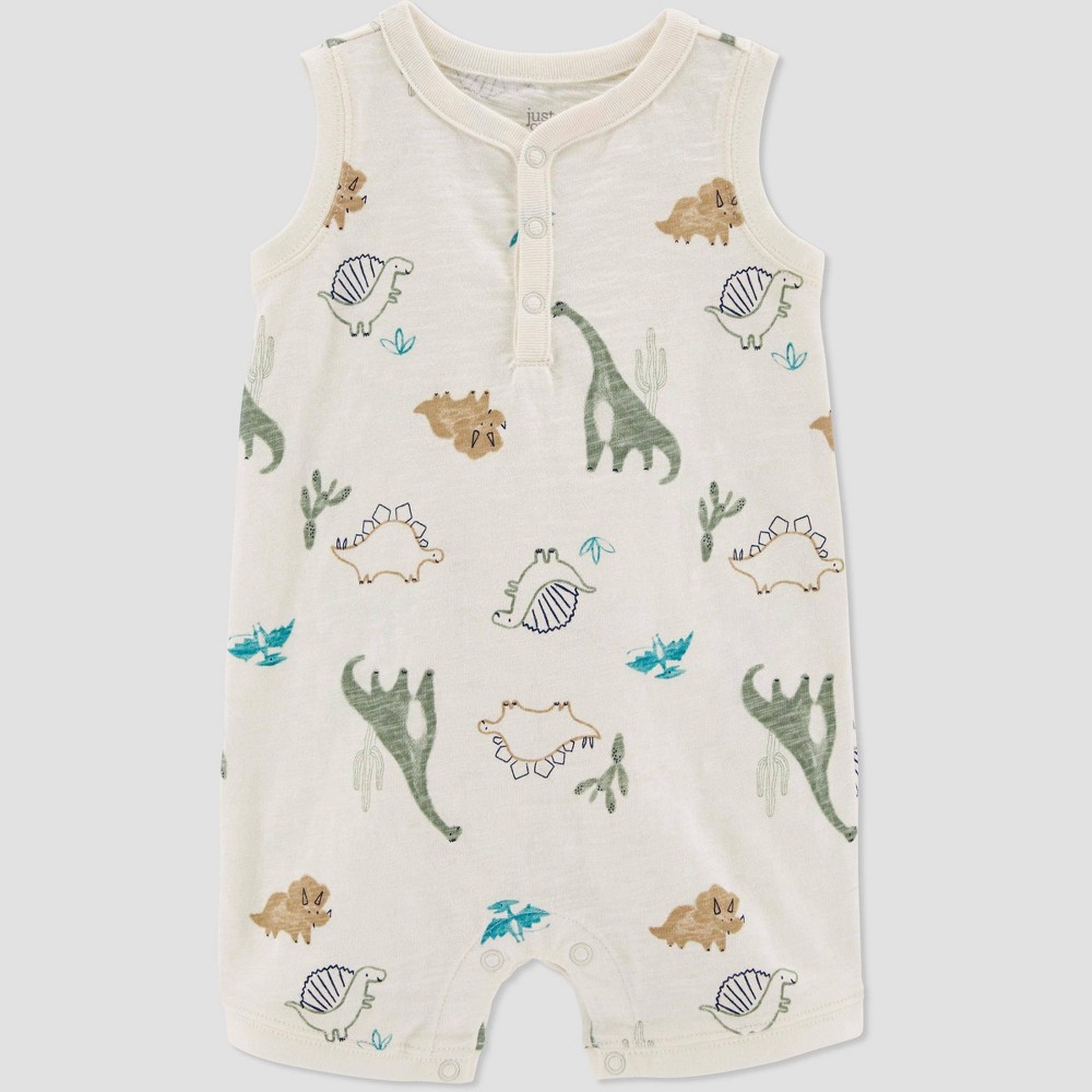 Carter's Just One You Baby Boys' Dino Romper - Ivory 24M