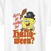 Women's - SpongeBob SquarePants - Arrr Ye Ready For Halloween Short Sleeve Graphic T-Shirt - 2 of 4