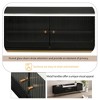 NicBex TV Stands for 70 inch TV, Modern Entertainment Center with  Gold Frame Base,TV Console for Living Room, Bedroom, Home - 4 of 4