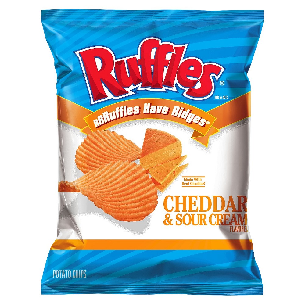 UPC 028400078696 product image for Ruffles Cheddar & Sour Cream Potato Chips - 1.875oz | upcitemdb.com