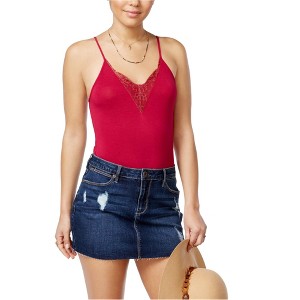 American Rag Womens Lace Trim Bodysuit Jumpsuit - 1 of 1