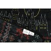 Harry Potter I'd Rather Stay At Hogwarts Holiday Plush Throw Blanket 46' x 60' Black - 4 of 4