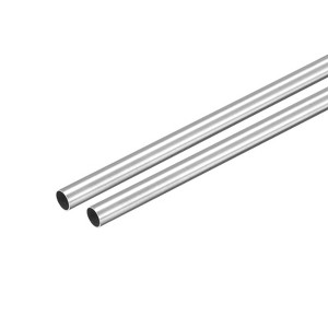 Unique Bargains 304 Stainless Steel Corrosion Resistant Round Industry Tube 2 Pcs - 1 of 4