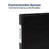 Avery Legal-Size Durable 3 Ring Binders, 1" Round Rings, Holds 8.5" x 14" Paper, Black, 2 Pack (17709) - 3 of 4