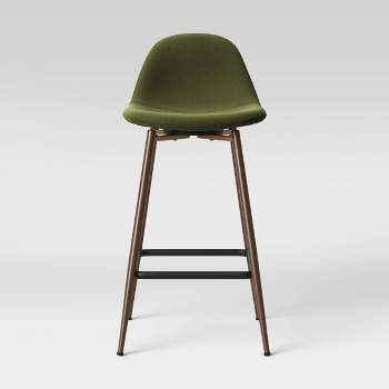 Copley Upholstered Counter Height Barstool Green - Threshold™
