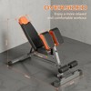 Hachikiko Adjustable 7-in-1 Multi-Functional Workout Bench: Hyperextension, Roman Chair, Sit-Up, Incline & Decline Bench, Flat Bench, Core Trainer - 4 of 4