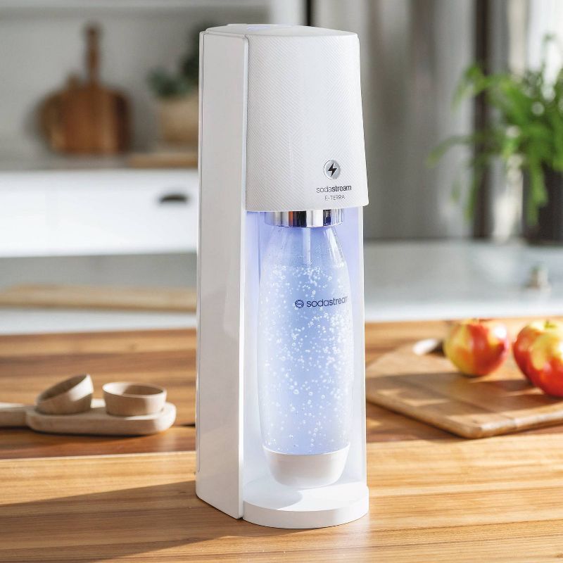 SodaStream E-TERRA Sparkling Water Maker with CO2 and Carbonating Bottle, 4 of 10