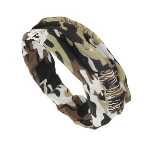 Unique Bargains Comfortable Camouflage Headband 1 Pc - 1 of 4