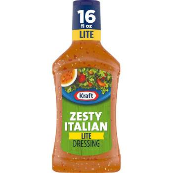 Kraft Lite Zesty Italian Salad Dressing - 16fl oz