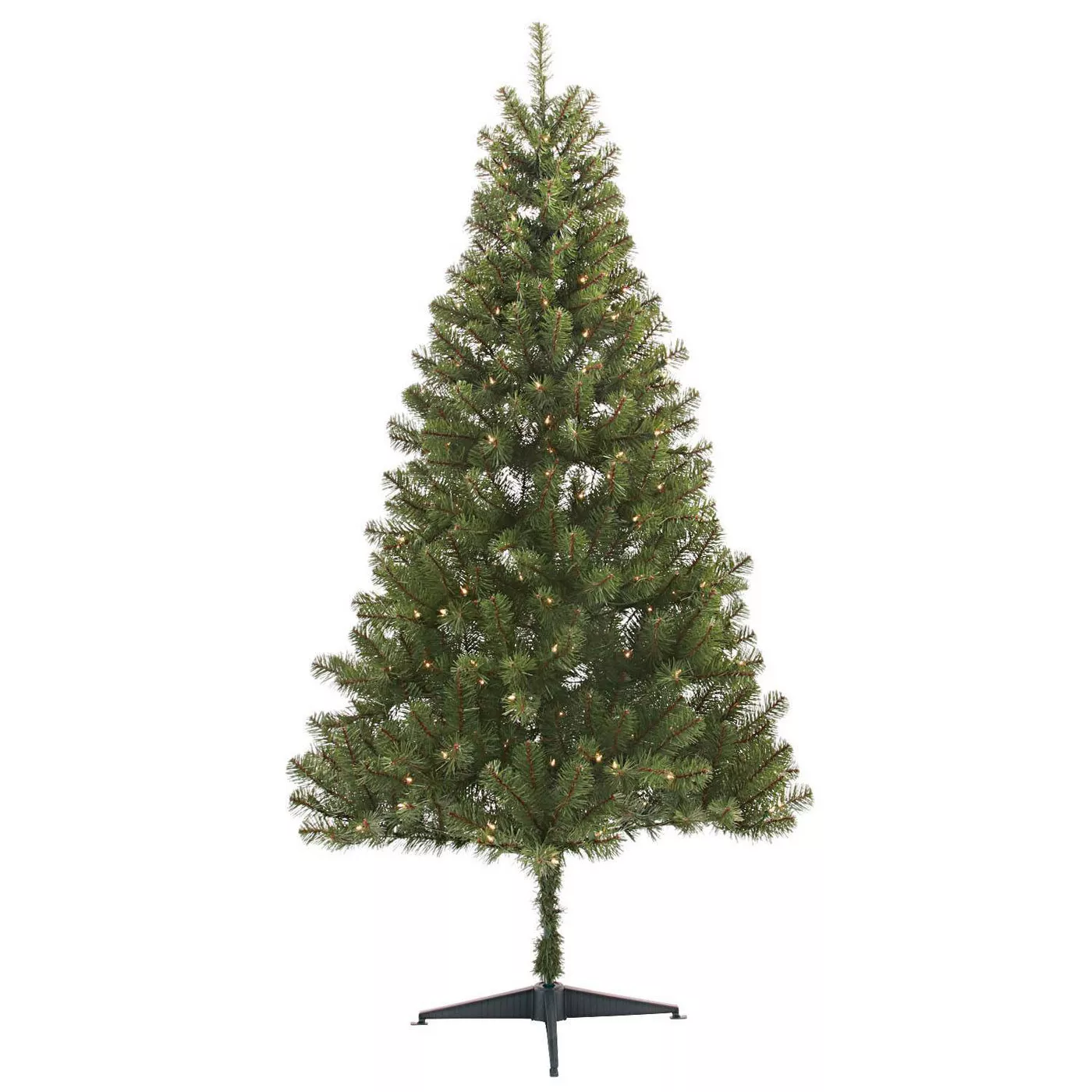 Target 6ft Pre-lit Artificial Christmas Tree Alberta Spruce Clear Lights 