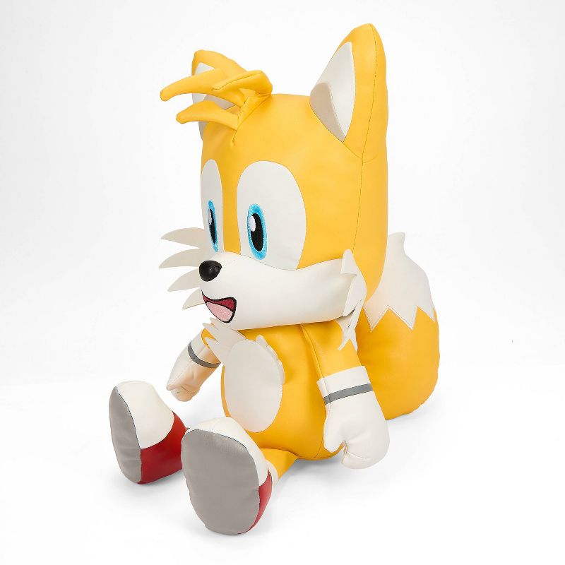 NECA Sonic 16&#34; Premium Pleather Tails Plush, 3 of 8