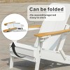 Moda Furnishings Wood Outdoor Adirondack Chair - 4 of 4