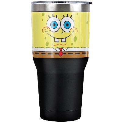 Spongebob Spongebob Dual Face Steel Tumbler 30oz Coffee Travel Mug
