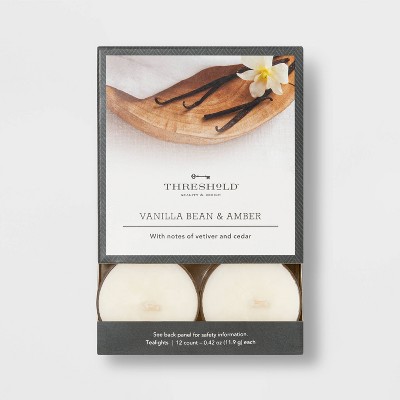 6ct Vanilla Bean And Amber Scented Wax Melts - Threshold™ : Target