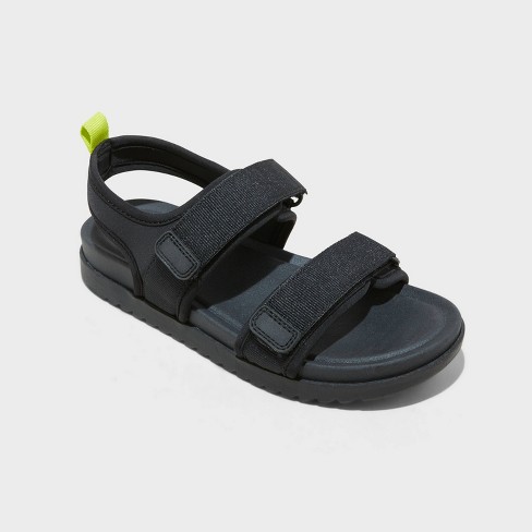 Kids Jj Power Strap Sandals Cat Jack Black Target