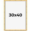 PosterPalooza | Minimalist Shadow Box Gold Picture Frame - UV Acrylic, Backing, Hanging Hardware - 2 of 4