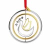 Nambé 2025 Annual Ornament - Spinning Dove of Peace with Olive Branch, Reflective Holiday Tree Spinner, Collectible Keepsake - 3.5"D x 4"H - 3 of 4