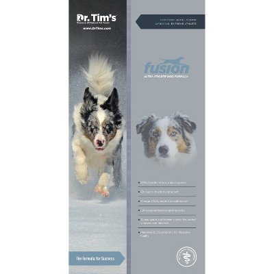 Dr. Tim's Fusion Ultra Athlete Premium Dry Dog Food - 40lbs