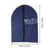 Unique Bargains Dustproof Transparent Window Garment Bag 3 Pcs - 4 of 4