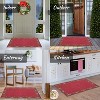 Christmas Area Rug, Holiday Carpet with Bells, Holly Berry & Ribbon Garland Design, Festive Throw Rug for Living Room, Bedroom - 4 of 4
