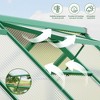 6 ft x 7 ft Aluminum Polycarbonate Walk-In Outdoors Greenhouse for Outdoors, Garden - 3 of 4
