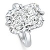 Pompeii3 Certified 11Ct Radiant Diamond Solitaire Engagement Ring 14k Gold/Pt Lab Created - 3 of 4