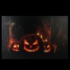 Northlight LED Lighted Jack-O-Lanterns in a Cemetery Halloween Canvas Wall Art 23.5" x 15.5" - 3 of 4