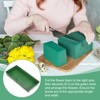 Unique Bargains Durable PP Plastic Floral Flower Arrangement Centerpiece Tray Green - 4 of 4