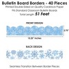 Big Dot of Happiness Winter Snowflakes - Scalloped Classroom Decor - Bulletin Board Borders - 51 Feet - 3 of 4
